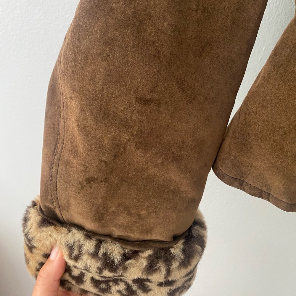 Vintage Leopard Moto Jacket - Picture 4 of 8